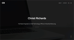 Desktop Screenshot of christirichards.com